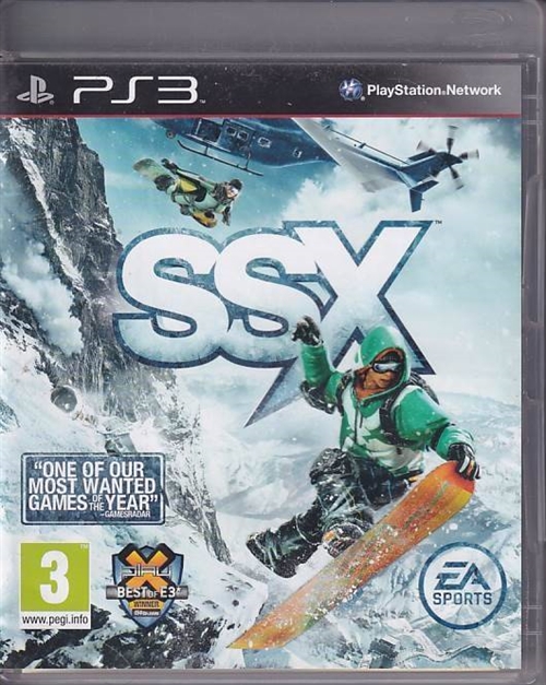 SSX - PS3 (B Grade) (Genbrug)